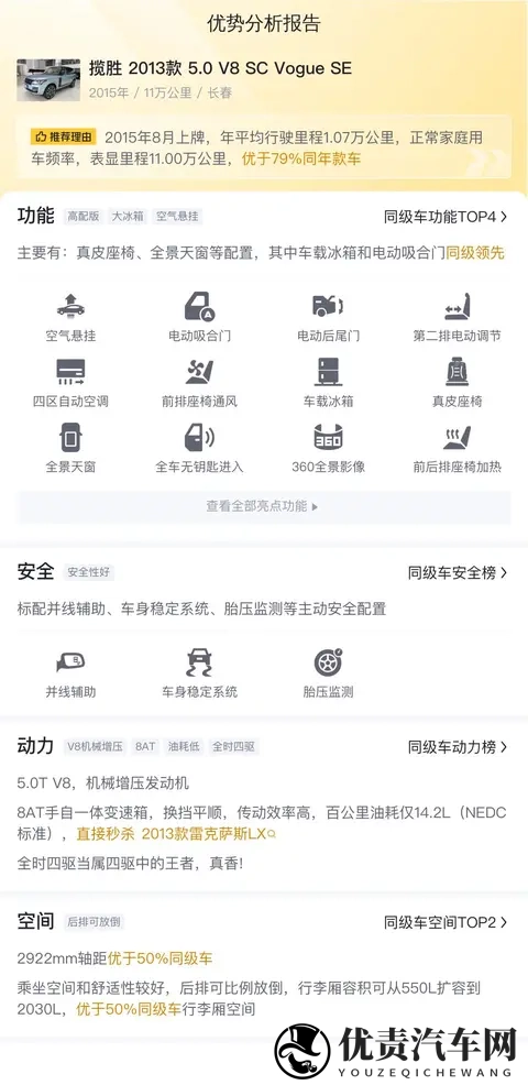 V8引擎怒吼！老款路虎揽胜，依旧霸气十足-1