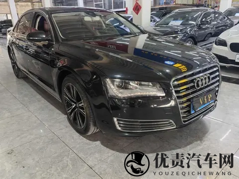 10万多拿下陆地专机，14款奥迪A8L，商务接待不二之选！-3