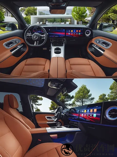 奔驰公布大改款GLB内饰,怎看如此眼熟?-1