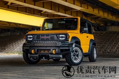 铃木吉姆尼硬核版亮相 造型霸气 性能提升-2