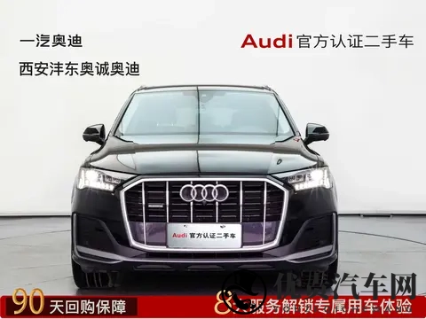 22年奥迪Q7:表显238万公里,71秒破百,黑色运动范儿!-2