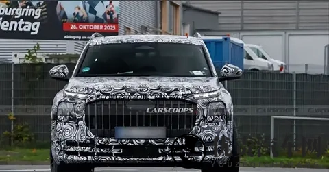 奥迪 Q9 霍希版谍照街头曝光！搭 V8 引擎叫板迈巴赫 GLS-1