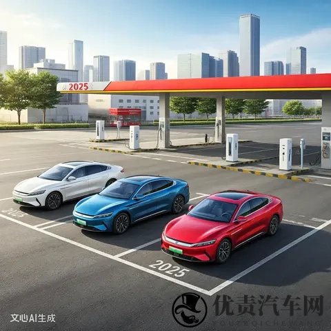 1200公里续航+10分钟快充！2025新能源汽车卷疯了加油站集体变身-2
