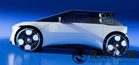 标致 Polygon 概念车：尽管方向盘是方形的，但狮子却在原地打转-3