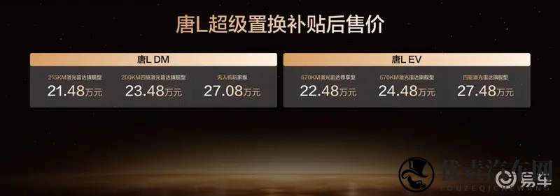 2025广州车展｜比亚迪唐L置换补贴后售价2148万起-1