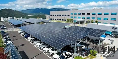 韩国新规要求大型停车场须安装太阳能顶棚，现有场地也得改建-1