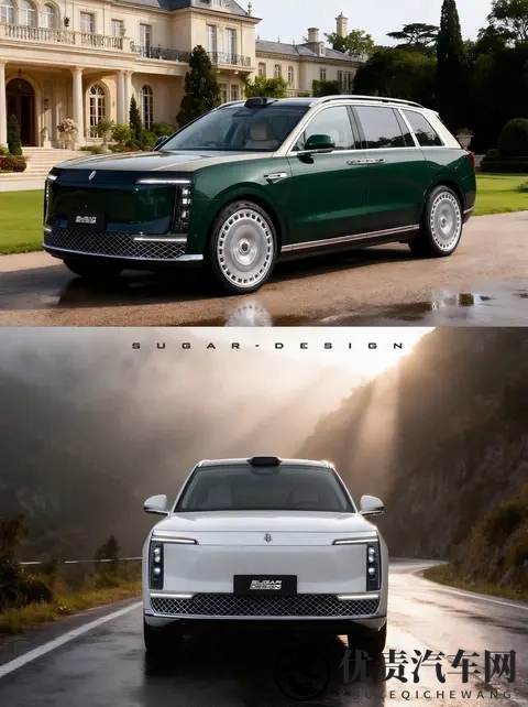 《百万级豪华新标杆！尊界 M900 SUV 渲染图曝光，“尊” 味拉满！》-2