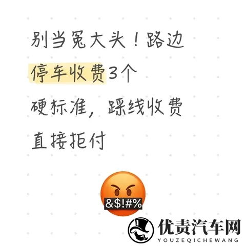 路边停车别当冤大头！3个硬标准+拒付攻略，违规收费直接怼-1