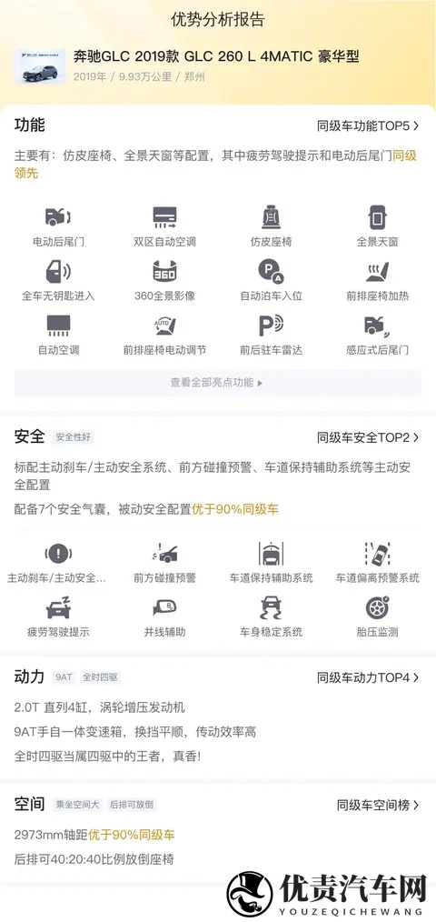 16万拿下奔驰GLC!三年车龄,豪华SUV通勤代步香不香?-3