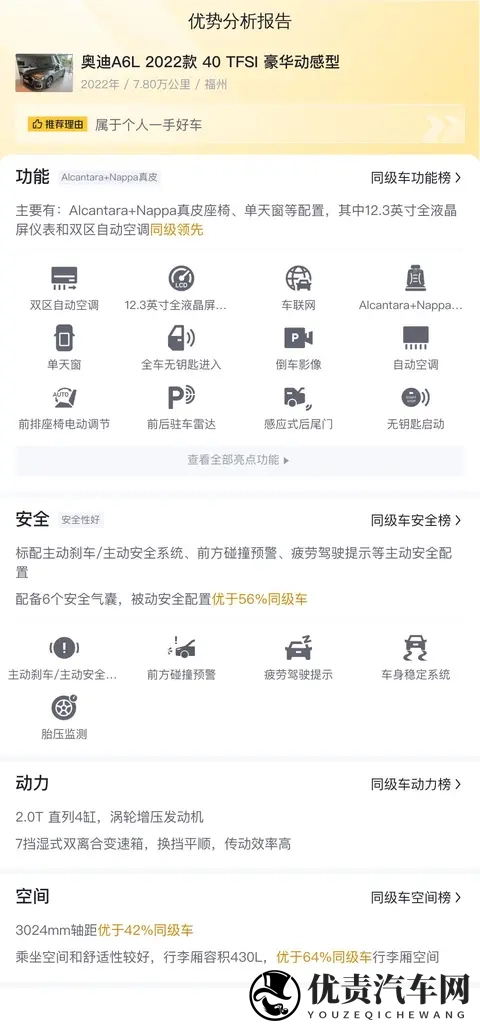 20多万拿下行政座驾？体验一手奥迪A6L的豪华！-3