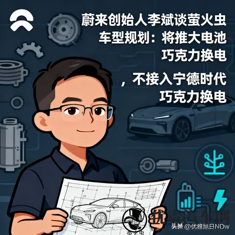 《蔚来李斌放大招！萤火虫车型规划新动向，大电池+独立换电》-3