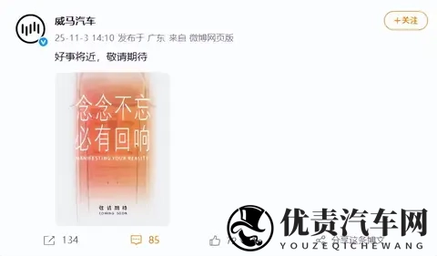 威马宣布“好事将近”，评论区成大型讨债现场-3