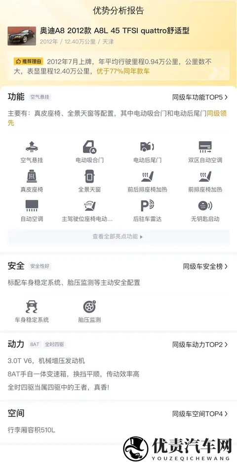 十年奥迪A8L，V6四驱行政座驾，10万出头拿下！-2