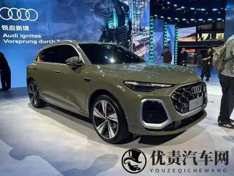 奥迪Q5L换代实拍曝光,灯厂把尾灯玩出花,25万真能买?-3