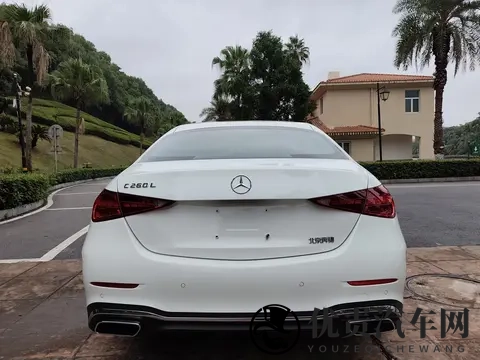 23款准新奔驰C级,19万公里,落地省十几万?-3