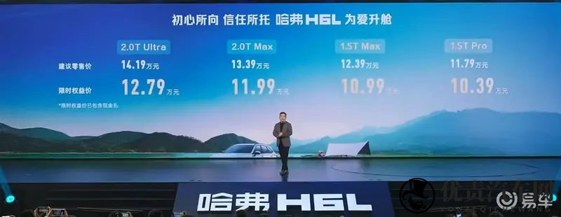 哈弗H6L上市，1039万起，最省油20T大五座SUV-1