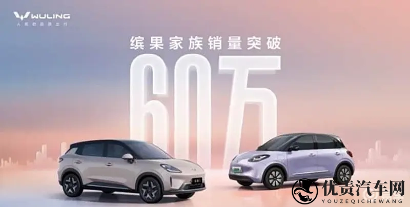 五菱缤果S上市首月热销超24万辆,累计销量破60万大关-1