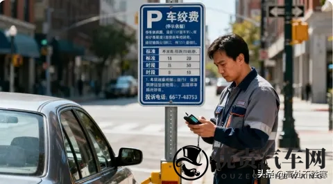 路边停车别瞎给钱！3个硬规矩早定好了，不合规直接走就行-1