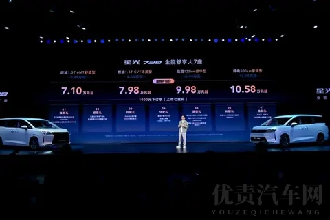 五菱星光730购车手册:侧滑门大七座,三种动力,推荐燃油高配-2