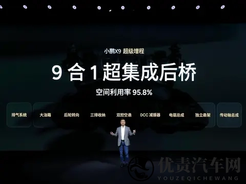 小鹏X9增程版，35万起，210kW单电机-1