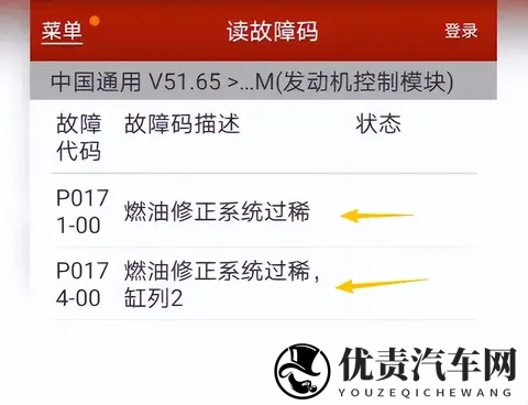 别克GL8混合气过稀，别走弯路，一拔一堵直接破案！-3