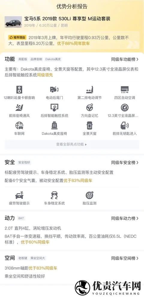 19年宝马530Li,62万公里,228万,宜商宜家好选择-2