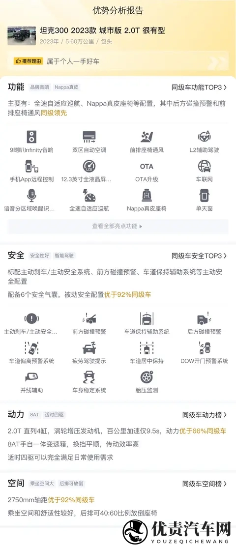 23年7月一手坦克300，5万多公里，16万多拿下值不值？-3