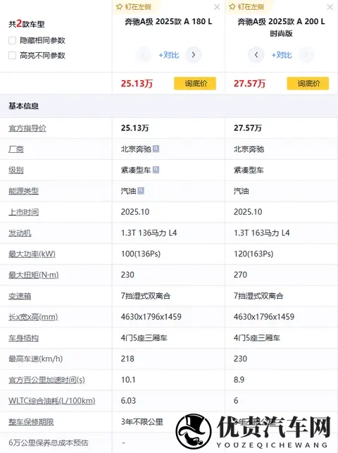 如何选择才最明智,2025款奔驰A级购车指南-3