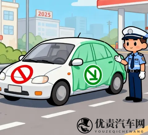 2025新规:私家车贴车衣超过30%会被罚款?改装合规指南-1