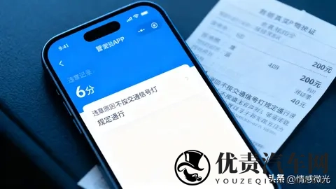 绿灯不走=罚款200+记6分！这些情况除外→-2
